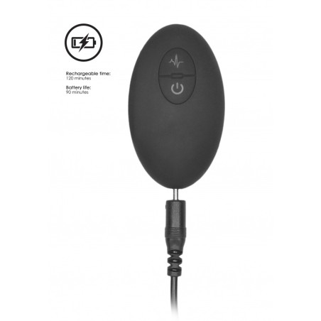 [ Sex Shop - Bulk ] Remote Controlled E-Stim & Vibrating Prostate Massager