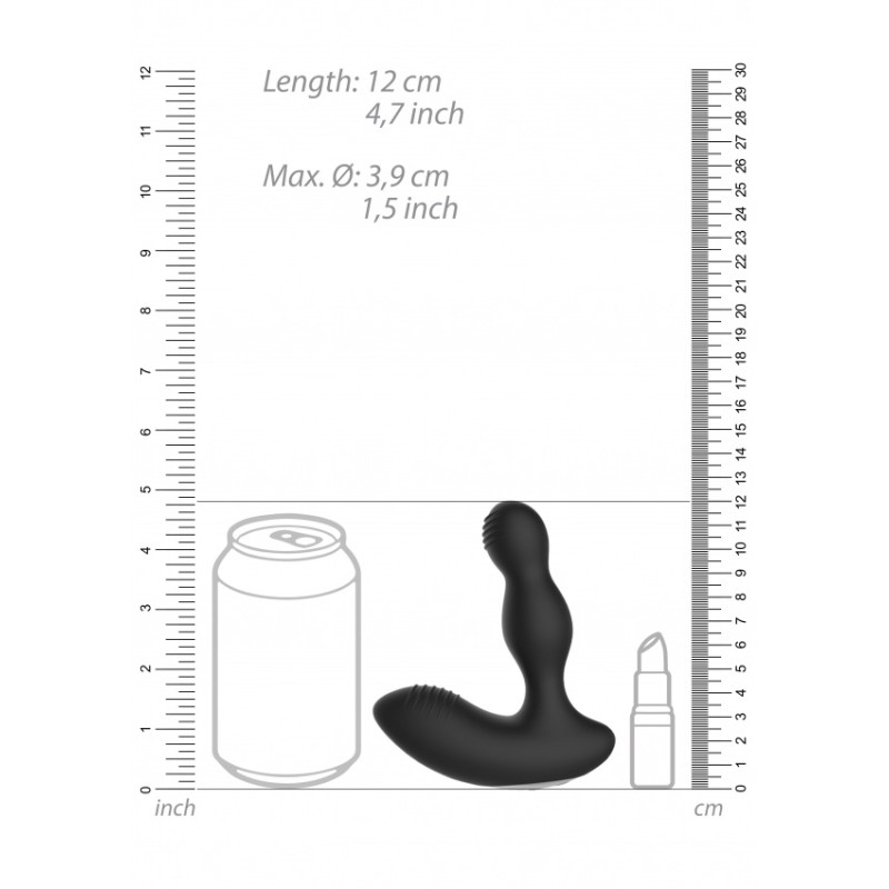 [ SexShop - Bulk ] Remote Controlled E-Stim & Vibrating Prostate Massager