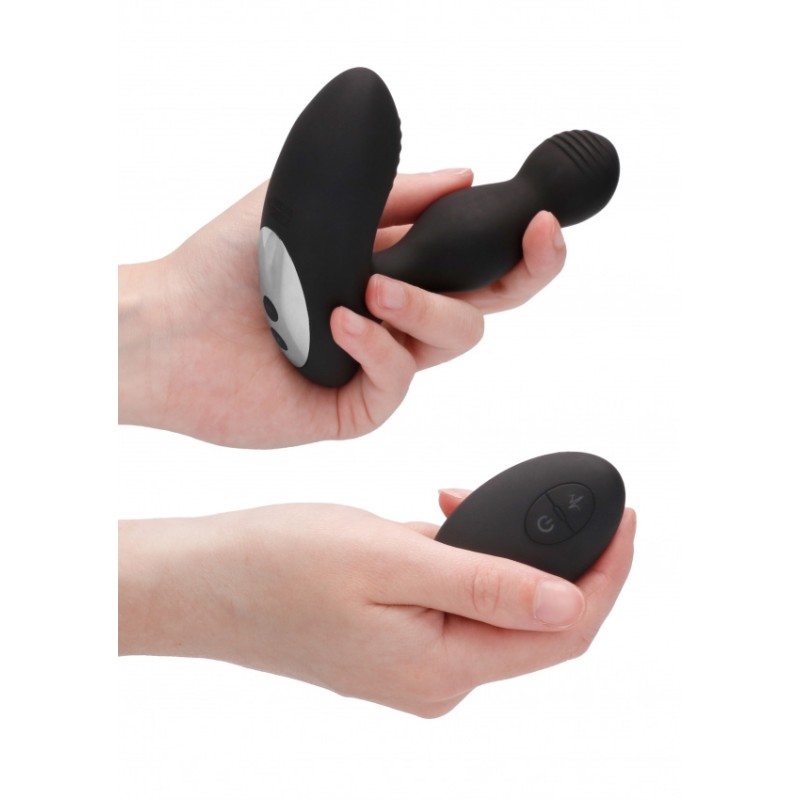 [ Sex Shop - Bulk ] Remote Controlled E-Stim & Vibrating Prostate Massager