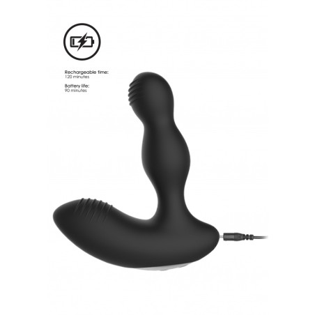 [ SexShop - Bulk ] Remote Controlled E-Stim & Vibrating Prostate Massager