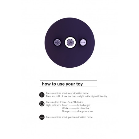 [ SexShop - Bulk ] Vive | Enoki | Wand Massager | Purple