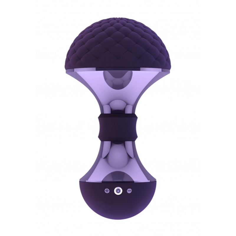 [ Sex Shop - Bulk ] Vive | Enoki | Εύκαμπτο Wand Massager | Μοβ