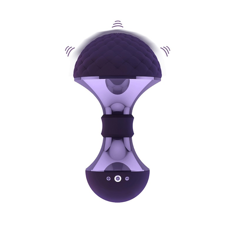 [ Sex Shop - Bulk ] Vive | Enoki | Εύκαμπτο Wand Massager | Μοβ