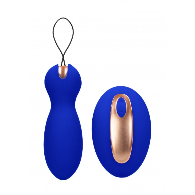 [ Bulk ] Dual Vibrating Toy - Purity - Blue