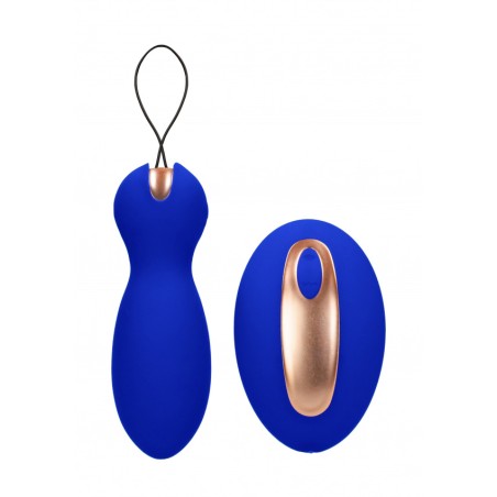 [ Bulk ] Dual Vibrating Toy - Purity - Blue