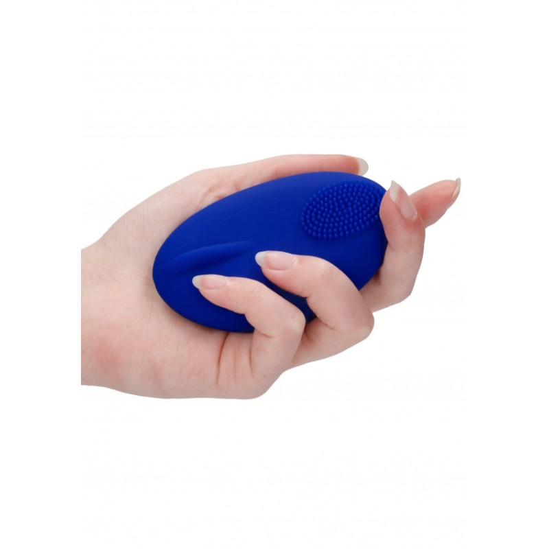 [ Bulk ] Dual Vibrating Toy - Purity - Blue