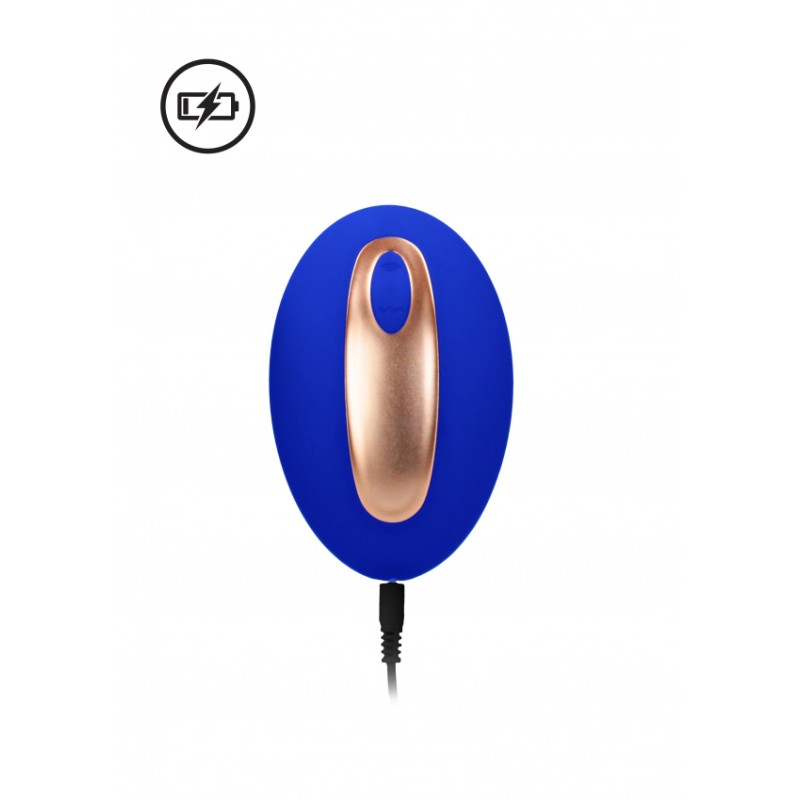 [ Bulk ] Dual Vibrating Toy - Purity - Blue