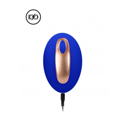 [ Bulk ] Dual Vibrating Toy - Purity - Blue