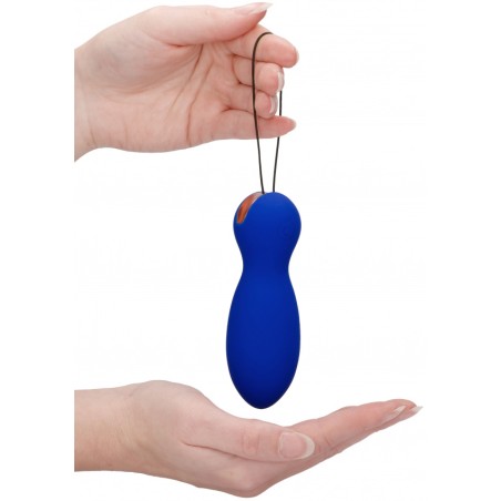 [ Bulk ] Dual Vibrating Toy - Purity - Blue