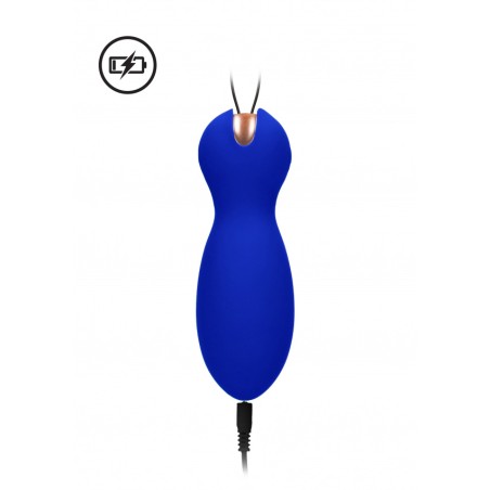 [ Bulk ] Dual Vibrating Toy - Purity - Μπλε