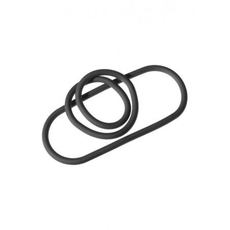 Δαχτυλίδι Πέους | Slim Wrap Ring | Μαύρο | 23cm