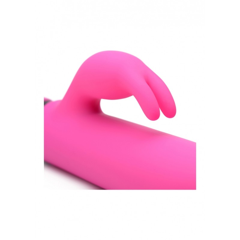XR Brands | XL Bullet & Rabbit Silicone Sleeve | Pink