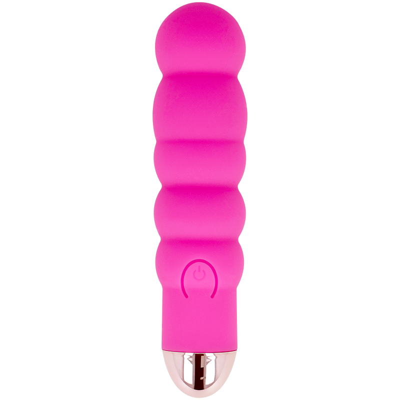 DOLCE VITA RECHARGEABLE VIBRATOR SIX PINK 7 SPEEDS