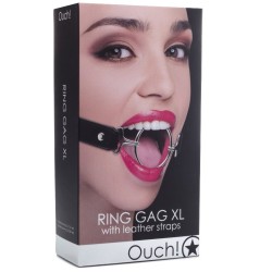 OUCH: Ring Gag XL - Black