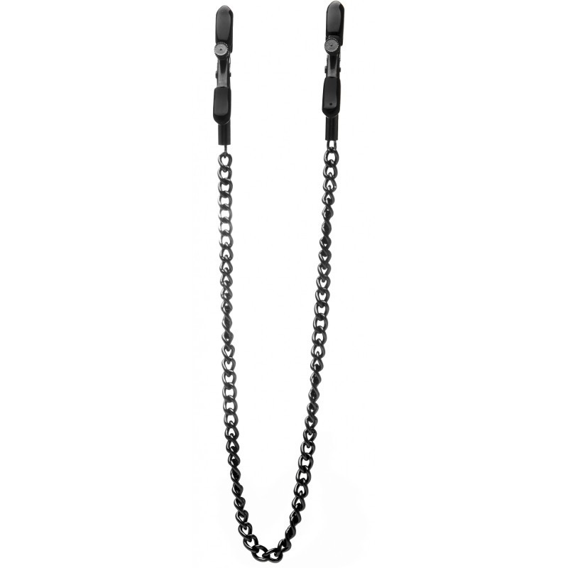 OUCH: Adjustable Nipple Clamps - Black