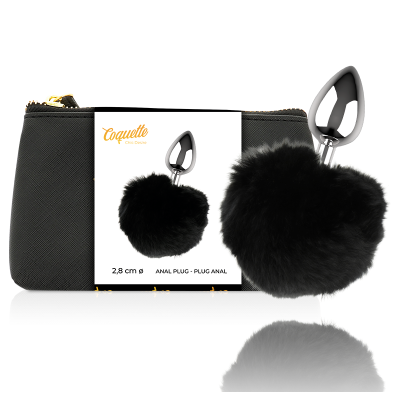 COQUETTE | Metal Anal Plug Large With Bunny Tail