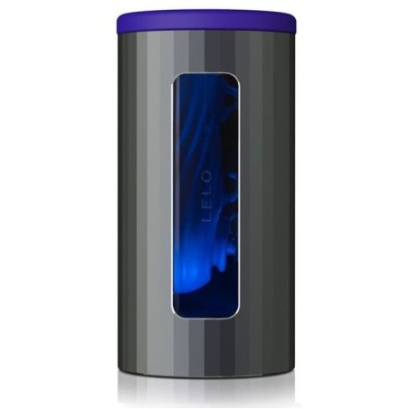 LELO | F1S V2 Masturbator SDK Technology | Gunmetal & Blue Midni