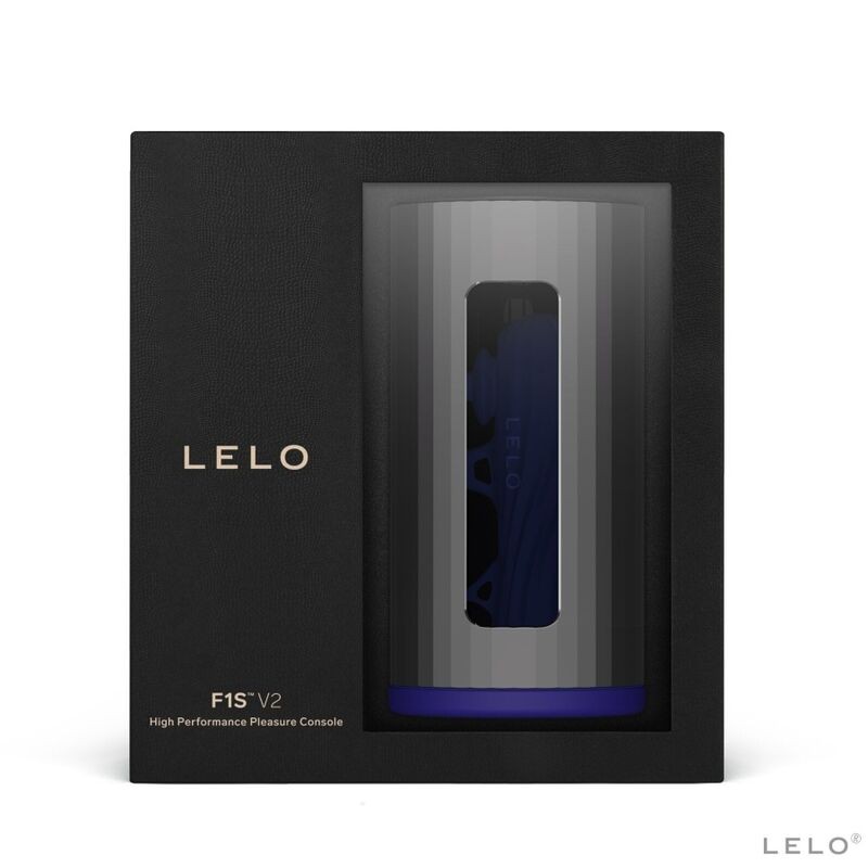 LELO | F1S V2 Masturbator SDK Technology | Gunmetal & Blue Midni
