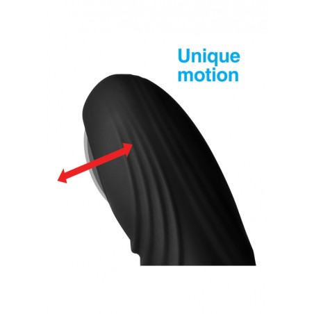 7x P-Thump Tapping Prostate Vibe with Remote Control | Black