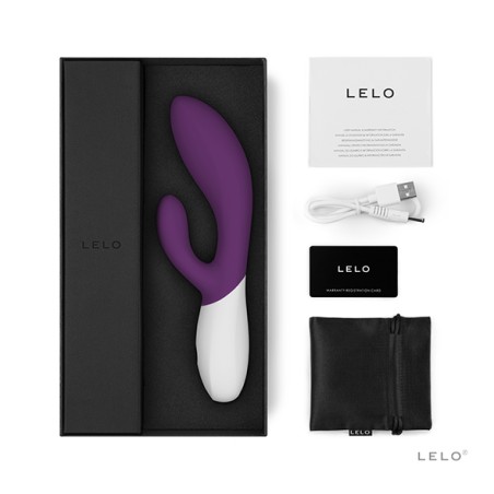 LELO | INA Wave 2 | Δονητής Rabbit με Κίνηση | Plum