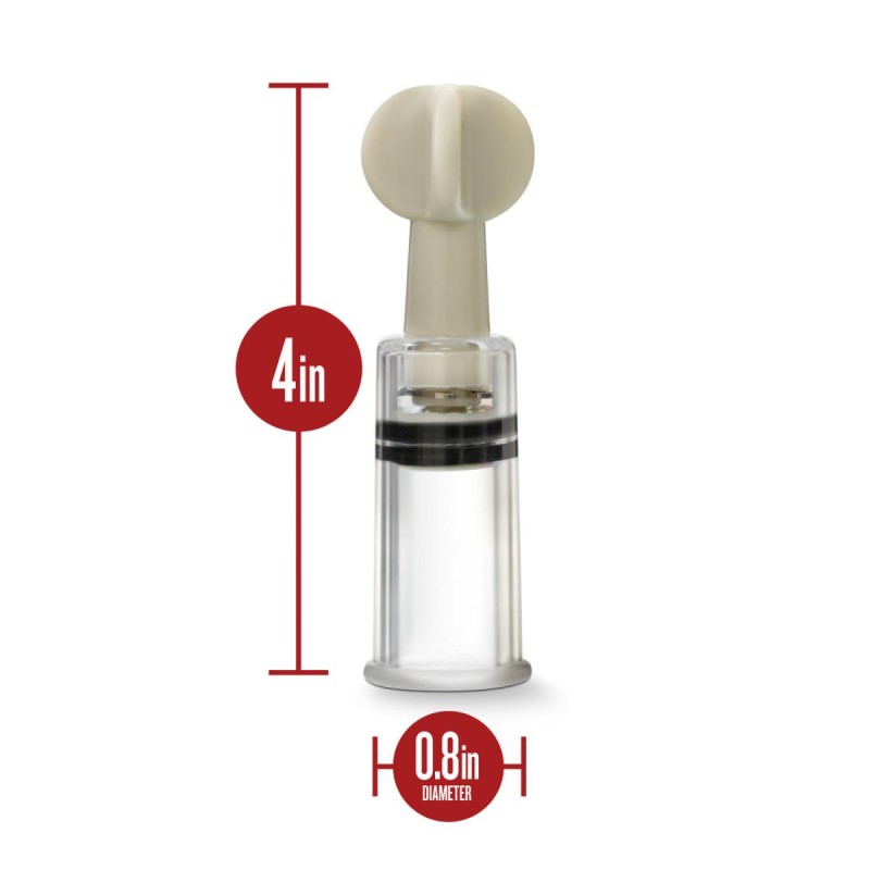 Temptasia | Clit And Nipple Twist Suckers - Set of 3 - Clear