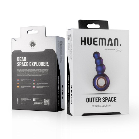Hueman | Outer Space Vibrating Anal Plug
