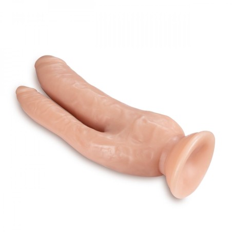 Dr. Skin - Double Dildo 21,6cm - Vanilla