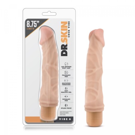 Dr. Skin - Cock Vibe no6 Vibrator - Beige