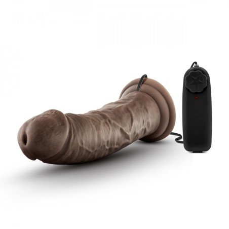 Dr. Skin - Dr. Joe Vibrator With Suction Cup 20cm - Chocolate