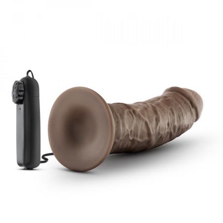Dr. Skin - Dr. Joe Vibrator With Suction Cup 20cm - Chocolate