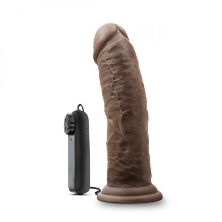 Dr. Skin - Dr. Joe Vibrator With Suction Cup 20cm - Chocolate