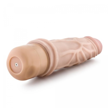 Dr. Skin - Cock Vibe no3 18,4cm Vibrating Dildo - Beige