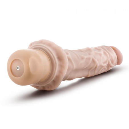 Dr. Skin | Cock Vibe No8 - 21cm | Vibrating Dildo | Beige