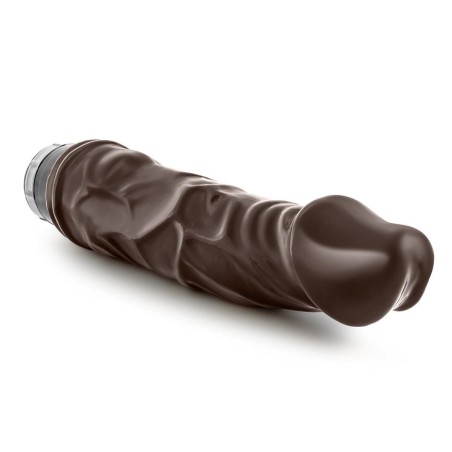 Dr. Skin | Cock Vibe no6 - 22cm | Vibrator | Chocolate