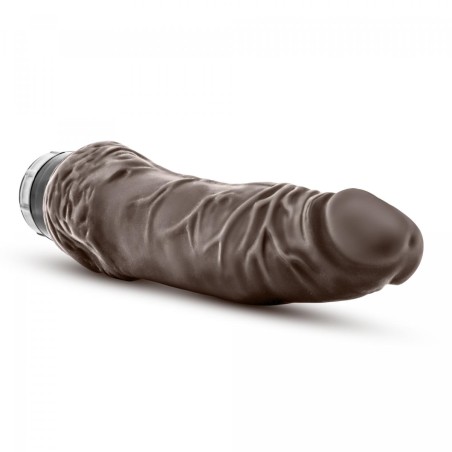Dr. Skin | Cock Vibe no7 - 21,5cm | Vibrator | Chocolate