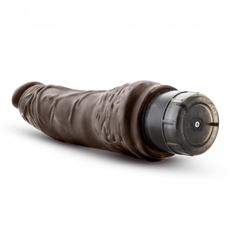 Dr. Skin | Cock Vibe no7 - 21,5cm | Vibrator | Chocolate