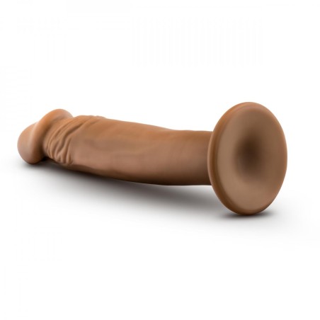 Dr. Skin | Dr. Small Dildo With Suction Cup - 15,5cm | Mocha