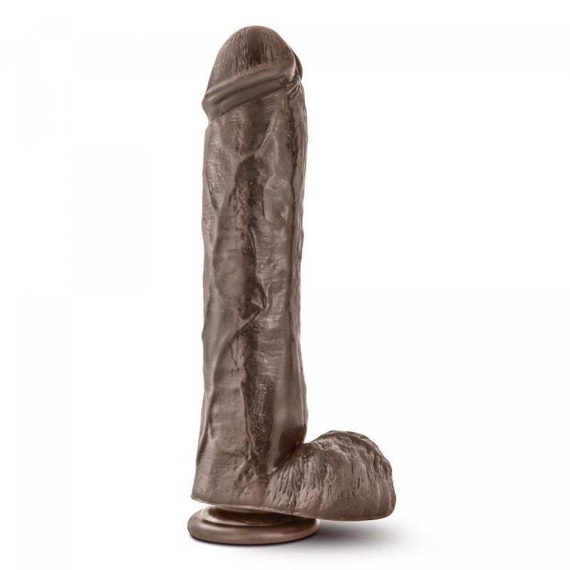 Dr. Skin | Mr. Savage Dildo With Suction Cup 28,75cm - Chocolate