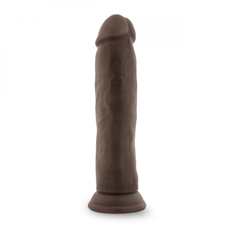 Dr. Skin - Realistic Dildo With Suction Cup 9.5'' - Chocolate