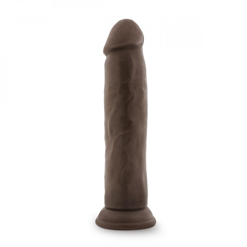 Dr. Skin - Realistic Dildo With Suction Cup 9.5'' - Chocolate