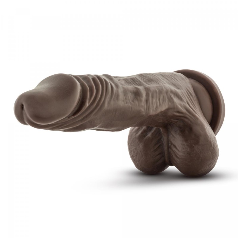 Dr. Skin | Realistic Dildo With Suction Cup 21cm | Chocolate