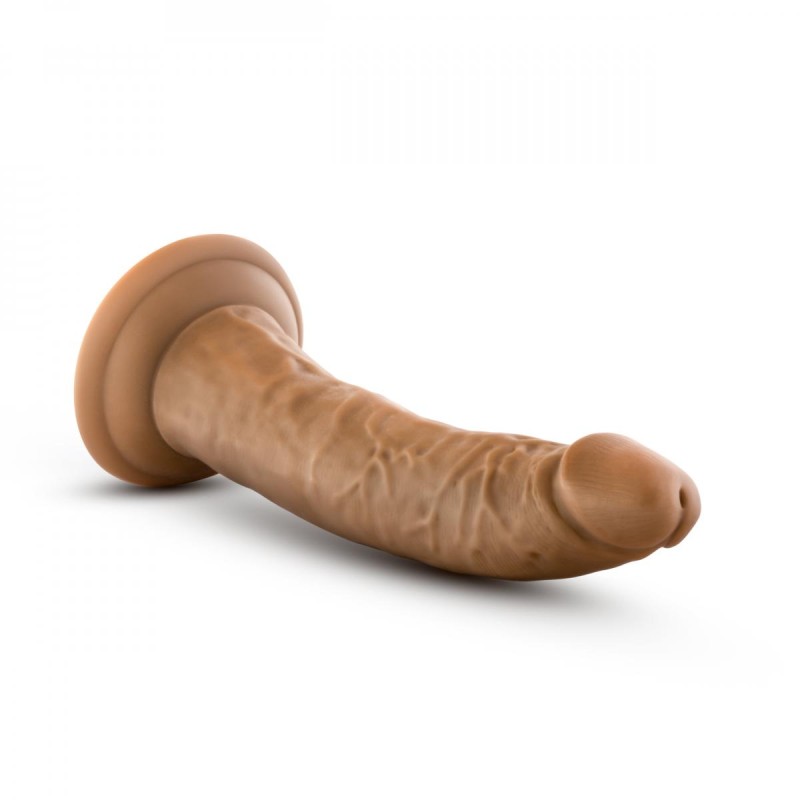 Dr. Skin | Realistic Dildo With Suction Cup - 17,5cm - Mocha