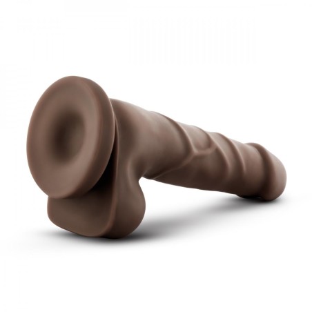 Dr. Skin - Realistic Dildo With Suction Cup 19,3cm - Chocolate