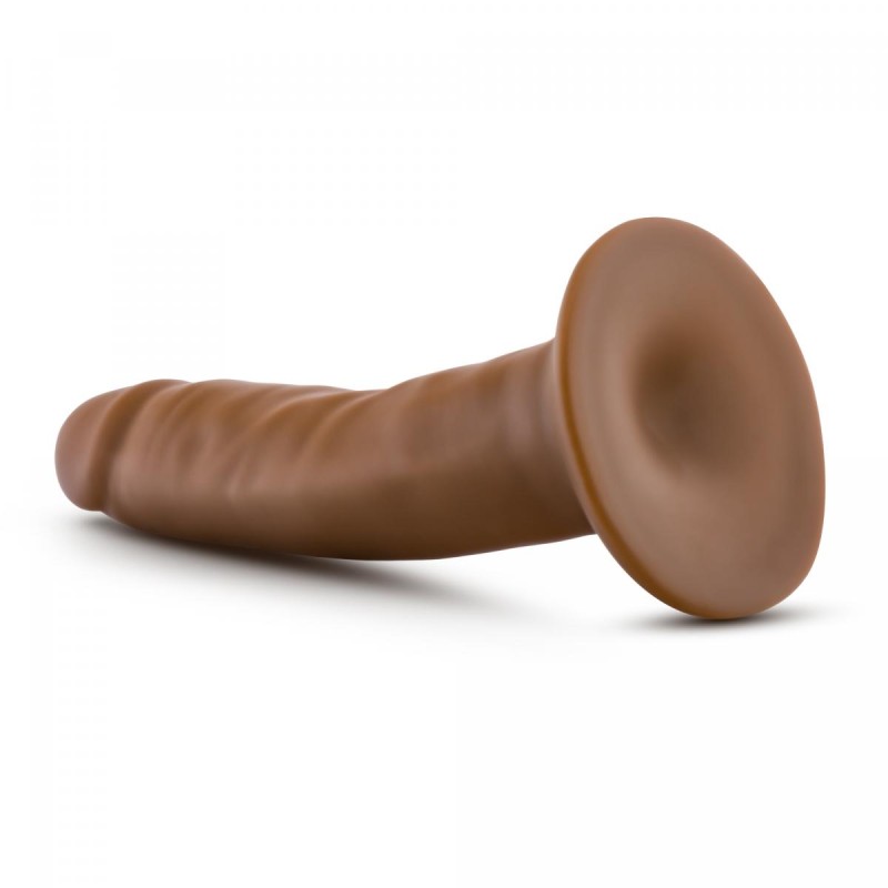 Dr. Skin | Realistic Dildo With Suction Cup - 13,75cm | Mocha