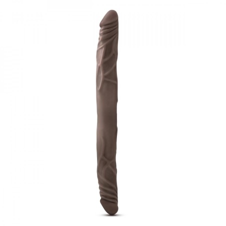 Dr. Skin | Realistic Double Dildo - 35cm - Chocolate