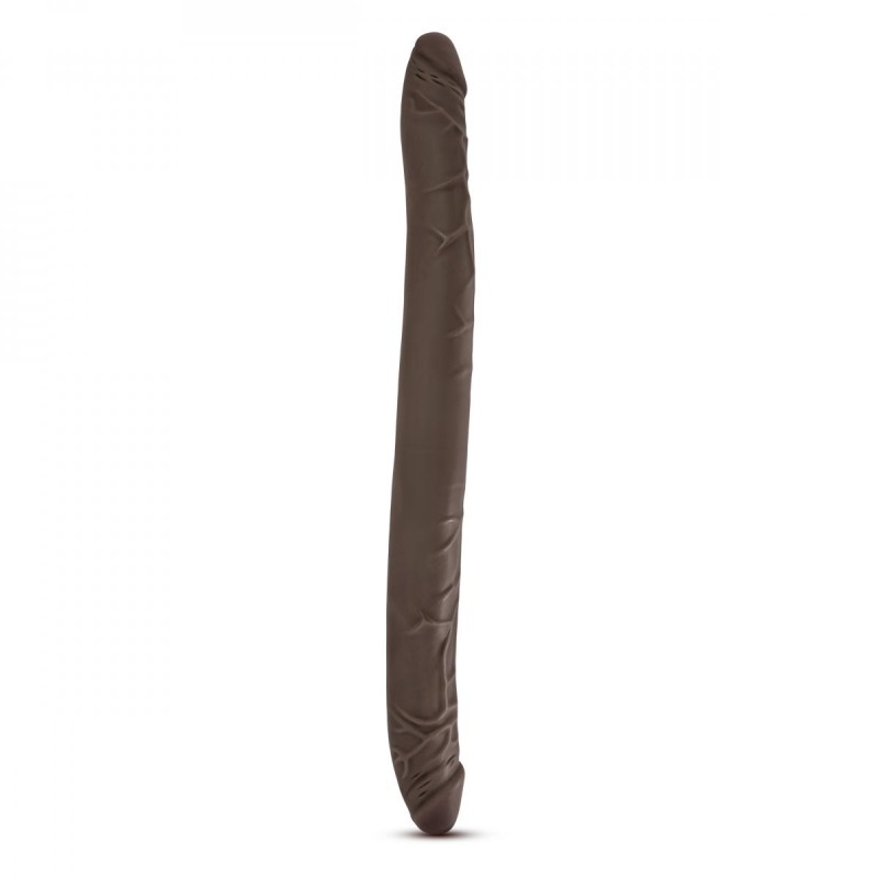 Dr. Skin | Realistic Double Dildo - 40cm - Chocolate