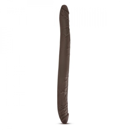 Dr. Skin | Realistic Double Dildo - 40cm - Chocolate