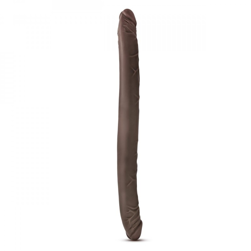 Dr. Skin | Realistic Double Dildo - 40cm - Chocolate
