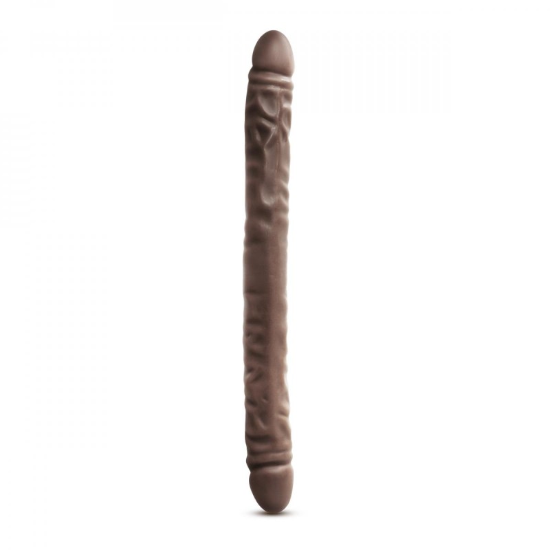 Dr. Skin | Realistic Double Dildo - 45cm - Chocolate