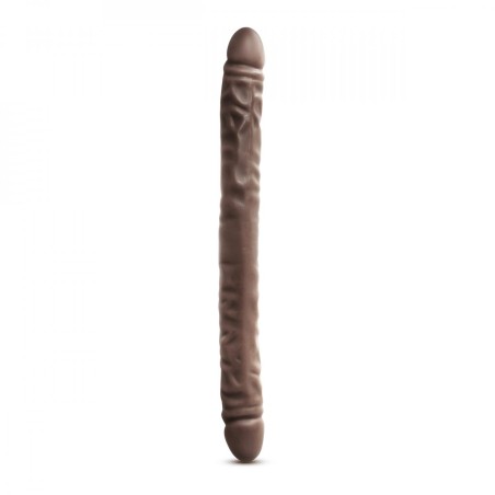 Dr. Skin | Realistic Double Dildo - 45cm - Chocolate